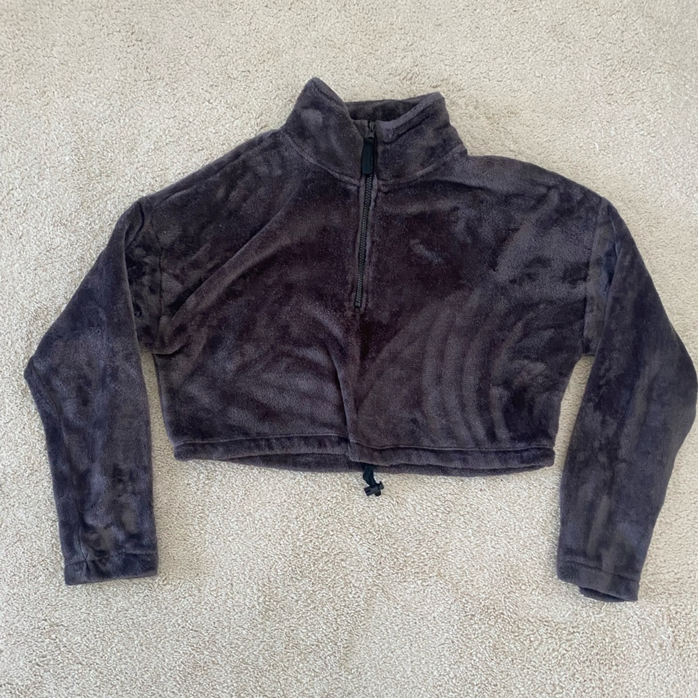 Urban outfitters Cropped Fleece jacket